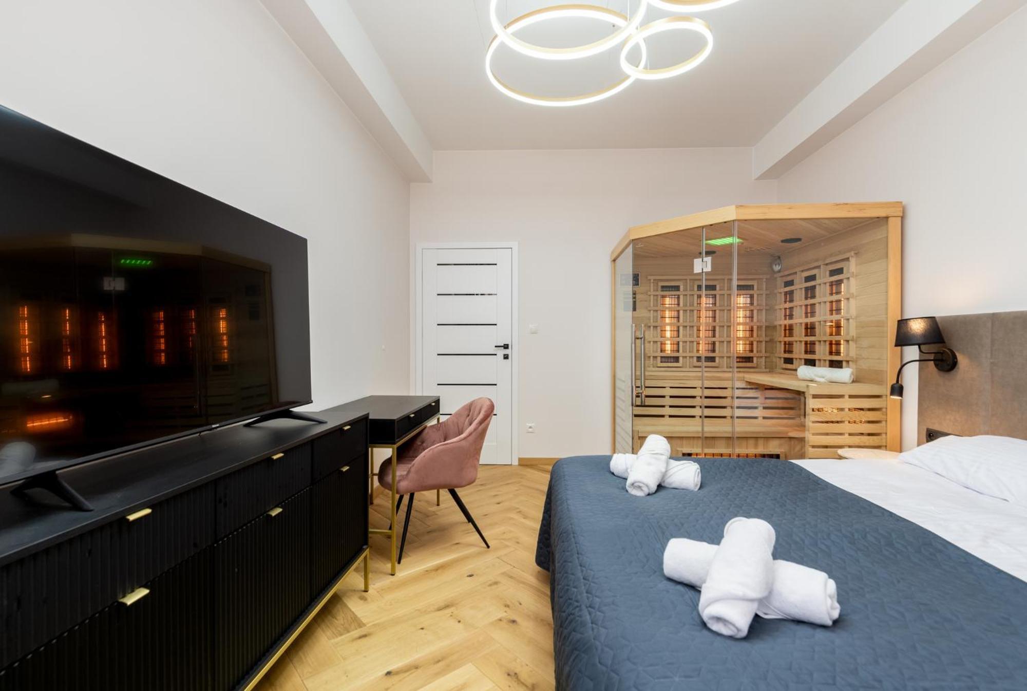 Spa Bedrooms With Sauna&Bath And Free Parking Cracovie Extérieur photo