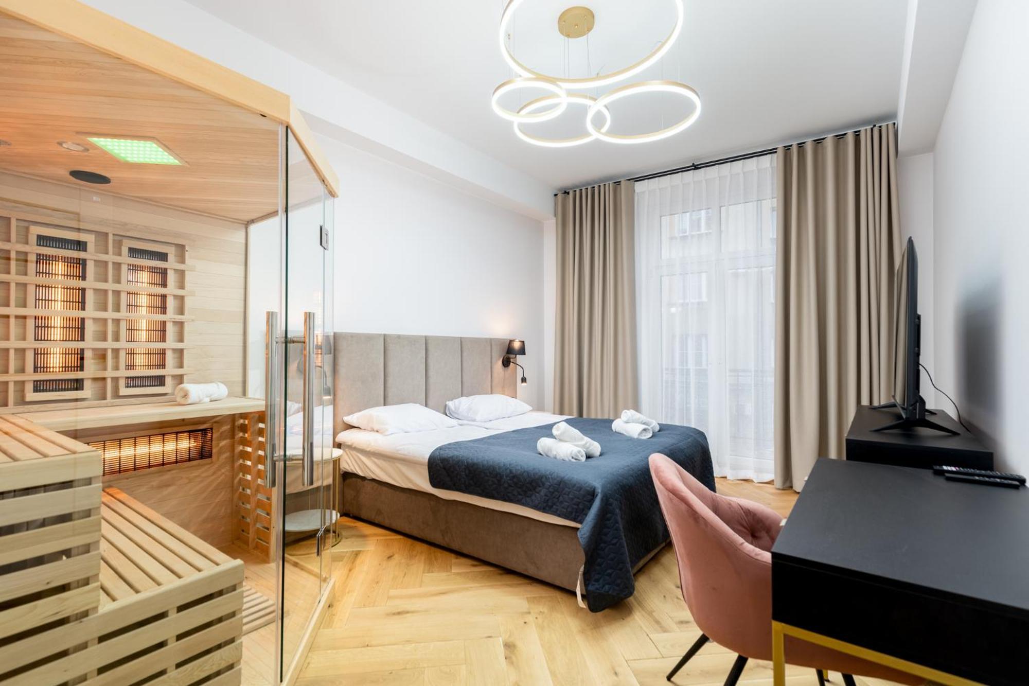 Spa Bedrooms With Sauna&Bath And Free Parking Cracovie Extérieur photo